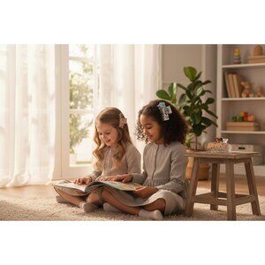 Set of Cartoon Character Hair Clips – Cute LABUBU Style Barrettes – Fashion Jewe